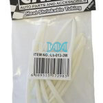 Heat Shrink 3mm White 1M