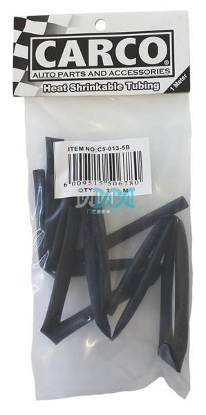 Heat Shrink 5mm Black 1M