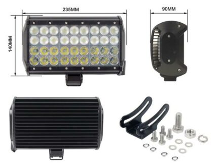 Spot Lamp Bar Led 4Row 108W 10-30V