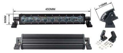 Spot Lamp Bar Led 1Row 450X79X116mm
