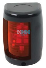 Port Light Red Small Black Led