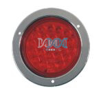 Trailer Lamp Led Round Red 24V
