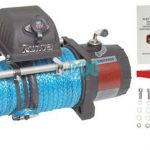 9500Lb 12V Winch With Sythnetic Rope