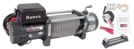 Winch Runva 12000Lbs 24V Low Mtg.