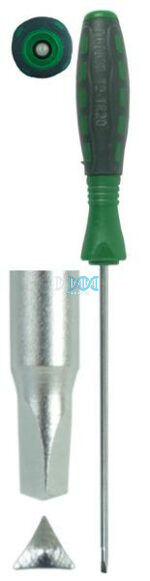 Screwdriver Triangle 2.0X3X100mm