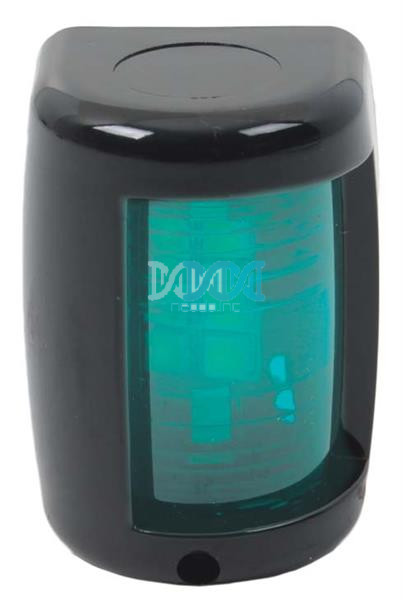 Starboard Green Light Small Black Led