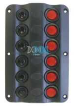 Switch Panel(6) Led With Circuit Breaker