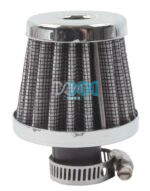 Air Filter Breather 12mm Chrome