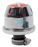 Air Filter Breather 12mm Chrome