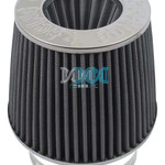 Standard Open Top Cone Air Filter Chrome/Silver