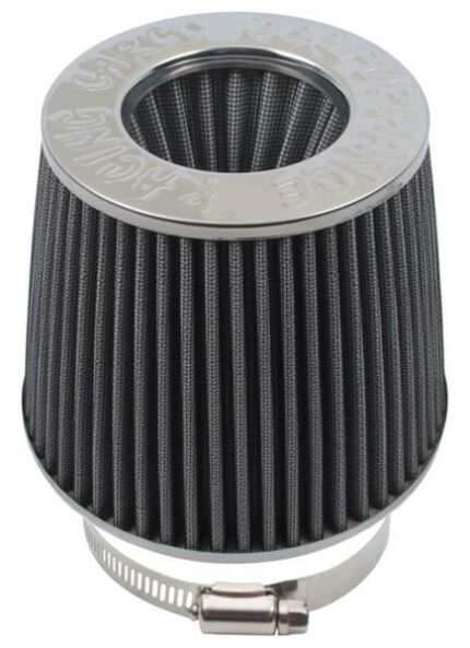 Standard Open Top Cone Air Filter Chrome/Silver