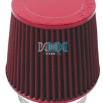 Standard Closed Top Cone Air Filter Red