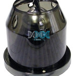 Air Filter With Transparent Black Cover