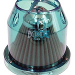 Air Filter With Transparent Blue Cover