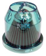 Air Filter With Transparent Blue Cover