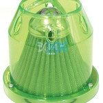 Air Filter With Transparent Green Cover