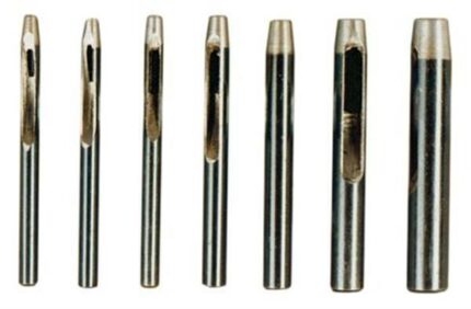 7 Piece Hollow Punch Set