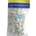 Cable Clip Rnd 8mm (100) Moq 1000