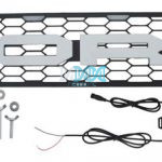 Grille With White Letters With Led Ford Ranger 2015