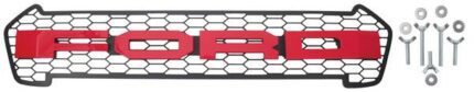 Grille With Red Letters Ford Ranger 2015