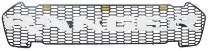Grille With White Letters With Led Ford Ranger 15