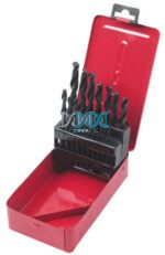 Drill Bit Set Metal Box 19 Piece