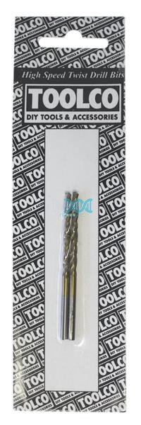 Drill Bit Titan.3.2mm Hss 2 P/Card
