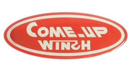 Dv Winch Emblem Large Oval