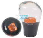 Gear Knob Gold Dice Quantum