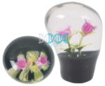 Gear Knob Pink Flower Quantum