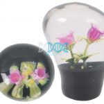 Gear Knob Pink Flower Quantum