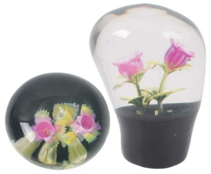 Gear Knob Pink Flower Quantum