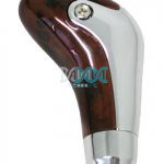 Gear Knob Wood/Silver Moq 300