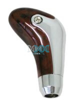Gear Knob Wood/Silver Moq 300