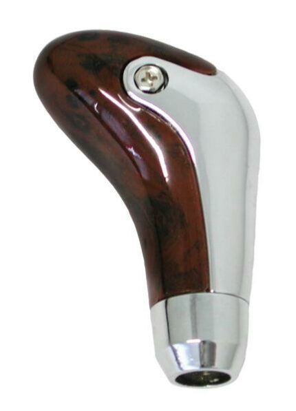 Gear Knob Wood/Silver Moq 300