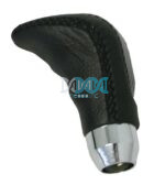 Gear Knob Black Leather/Cap Carbon