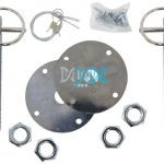 Bonnet Safety Pins Chrome