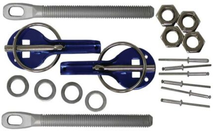 Bonnet Pin Kit Blue