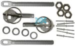 Bonnet Pin Kit Silver