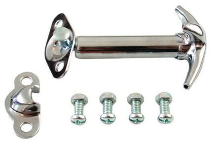 Bonnet Catch Chrome Metal