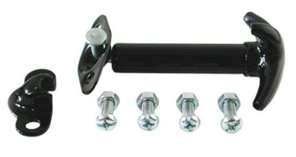 Bonnet Catch Black Metal