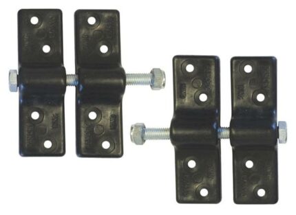 Canopy Clips Plastic Black(In Pairs)