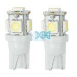 Globe Led 501 5Chips 12V White