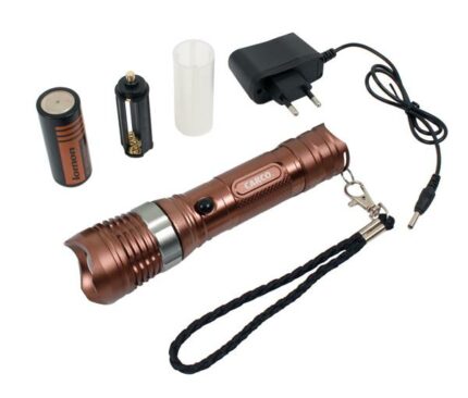 Torch.1Led.10W(1000Lm) 3.7V 350M By Supplier Due To Batterie