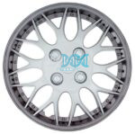 16 Inch Wheel Cover Gun Metal/Silver