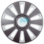 DISCONTINUED - 16 Inch Wheel Cover Matt Black/Silver