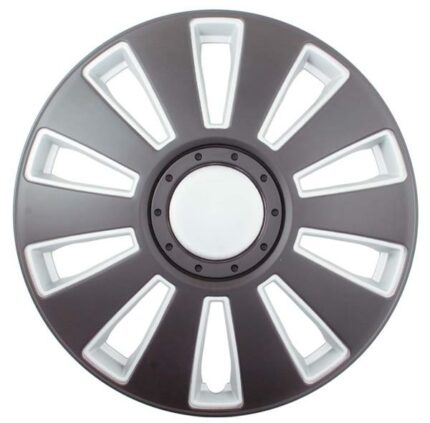 DISCONTINUED - 16 Inch Wheel Cover Matt Black/Silver