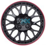 DISCONTINUED - 13 Inch Wheel Cover Ice Black/Red Rim
