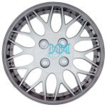 14 Inch Wheel Cover Gun Metal/Silver