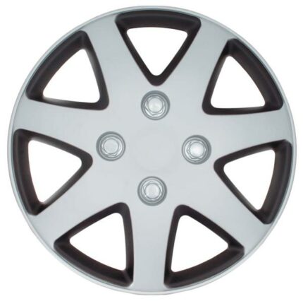 14 Inch Wheel Covers Sil/Matt Black